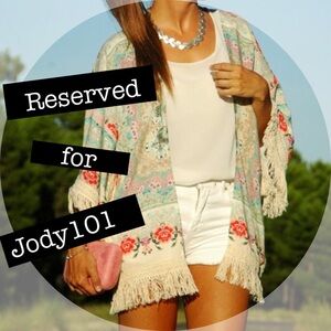 Boho Fringed Kimomo Wrap